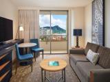 One King and Two Queen Two Bedroom Two Bathroom Suite with Ocean View