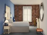 Room, 1 King Bed, Mobility Accessible, City View (Accessible Tub)