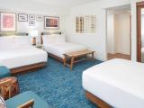 Standard Three Double Beds Room