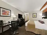 First Floor Accessible Room With 1 King Bed, Microwave, Refrigerator, Flat Screen Television And High Speed Internet Access-Non-Smoking