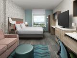 Studio With 1 King Bed, Roll In Shower-Mobility And Hearing Accessible Non-Smoking