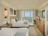 Mobility/Hearing Accessible Partial Ocean View Two Queens, Tub