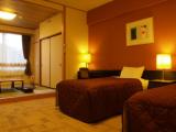 Japanese-Western Room, Mountain View, Non-Smoking (Twin + 6 Tatami)