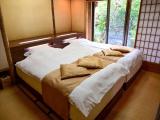 Imperial Japanese Room with Bed and Open-Air Bath