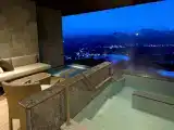 Terrace Twin Room With Double Bed & Open-Air Hot Spring Bath (Type P3, Premium Building)
