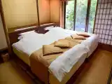 Imperial Japanese Room with Bed and Open-Air Bath