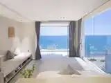 Sky & Ocean Vastness - Luxury Balcony Full Sea-View Projection Double Bed Room