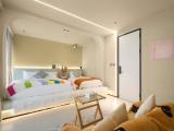 Birds Singing Flowers Fragrant Light Luxury Mountain-View Projection Family Room