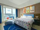 Family Theme Double Bed Room (Children's Sofa Bed + Children's Toiletries + Rocking Horse)