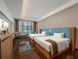 City View Twin Bed Room | Panoramic Floor-to-ceiling Windows