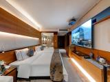 Laser Large Screen Audiovisual Twin Room With 100-Inch Super Projector