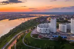 Квартира на Высоком Берегу Оки в Центре Нижнего Новгорода от Уют и Комфорт Нн