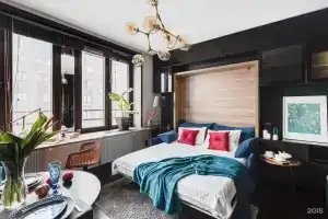 Апартаменты на Новодмитровская улица, 2к5 (19 эт. Black Emerald (Черный Изумруд)), Москва