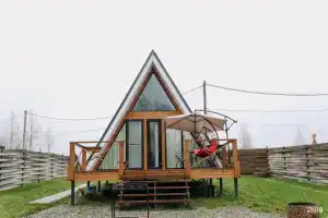 Апартаменты на Дом № 3 - Афрейм "Облако", Выродово