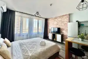 Апартаменты на Новодмитровская 2к7 (18эт. Cozy Loft (Уютный Лофт)), Москва