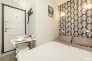 Апартаменты на Бачуринская 7к1,1эт, 9м, Коммунарка