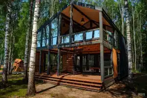 Дом в стиле лофт