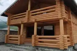 Частный дом Новый дом из сруба в Даргавсе