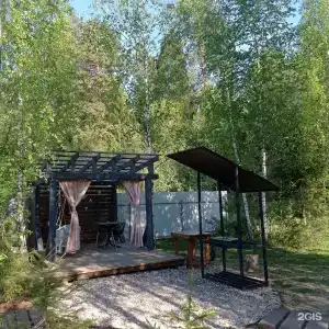 Дом с баней и чаном у леса - 87