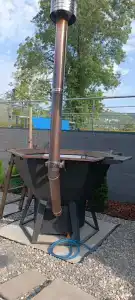 Частный Дом с Бассейном Мансардой и Видом на Горы - 44