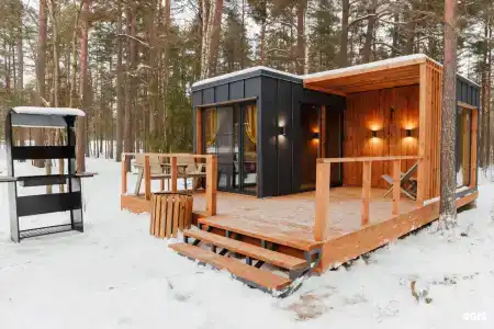 Коттеджи Сова Смарт На Заливе - 9