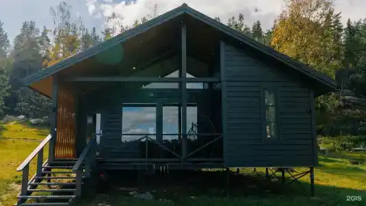 Дом с видом на озеро рядом с Ладожскими шхерами - 10