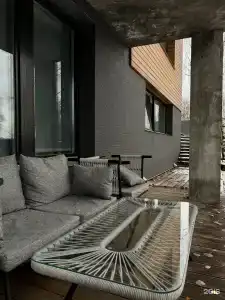 Современный коттедж с бассейном - 28