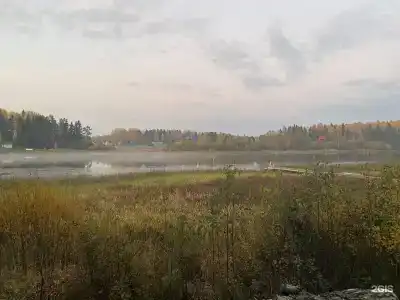 Дом с видом на озеро рядом с Ладожскими шхерами - 67