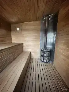 Береговой дом с баней с видом на озеро - 46