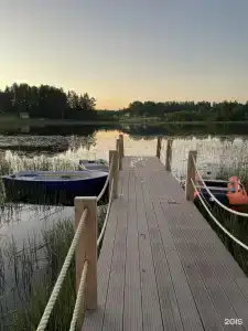 Дом с видом на озеро рядом с Ладожскими шхерами - 27