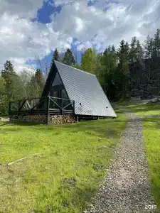 Дом с видом на озеро рядом с Ладожскими шхерами - 22