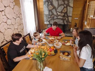 Большое семейное шале с джакузи - 25