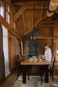 Большое семейное шале с джакузи - 23