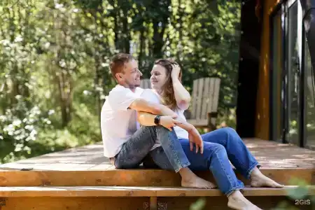 Треугольный стильный дом рядом с сыроварней - 80