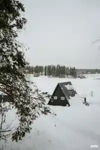 Дом с видом на озеро рядом с Ладожскими шхерами - 73
