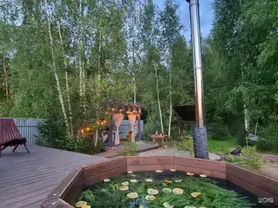 Дом с баней и чаном у леса - 29