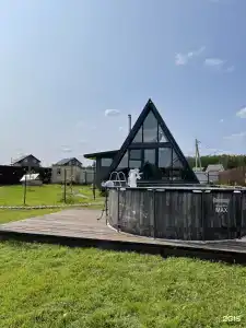Береговой дом с баней с видом на озеро - 24