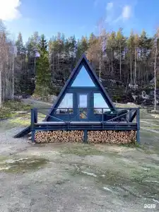 Дом с видом на озеро рядом с Ладожскими шхерами - 89