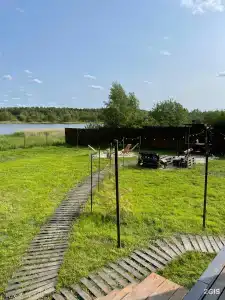 Береговой дом с баней с видом на озеро - 26