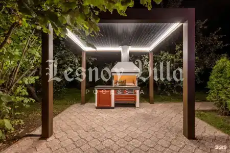 Деревянный коттедж с бассейном и баней - 33