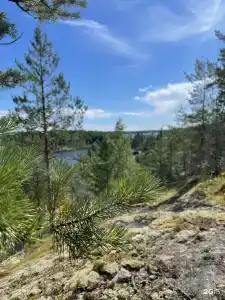 Дом с видом на озеро рядом с Ладожскими шхерами - 53