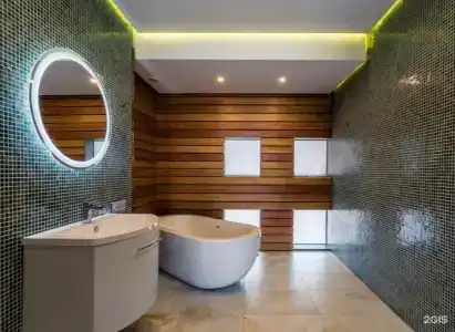 Современный коттедж с бассейном - 1