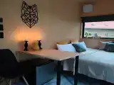 Двухместный коттедж с красивым видом из окна (двуспальная кровать)