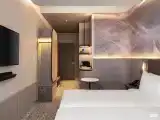 Улучшенный номер с видом во двор (на высоком этаже) с двумя раздельными кроватями