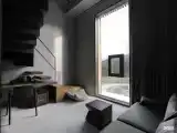 Двухуровневый люкс (вид на горы)
