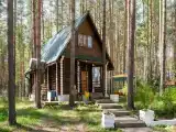 Коттедж с 2 комнатами с красивым видом из окна