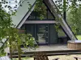 Участок с домиком "Баклажан"  А-фрейм категории комфорт