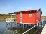 Дом на воде "Таити" с сауной 8 спальных мест