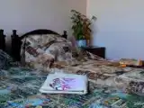 Трехместный двухкомнатный номер, вид на монастырь 