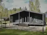 Барнхаус с 1 двуспальной кроватью и диваном